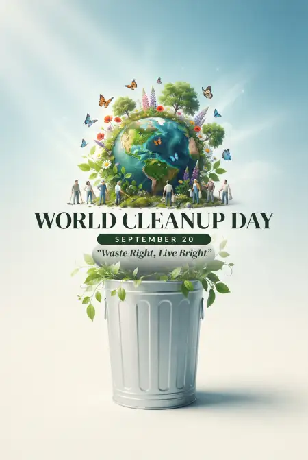 happy world cleanup day 2026 - World Cleanup Day 2026