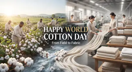 happy world cotton day messages