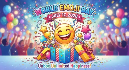 Happy World Emoji Day 2026 - Free World Emoji Day 2026 Download