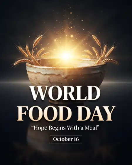 happy world food day 2026 unique wishes design - Unique Happy Rakhi Wishes 2026