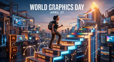 Happy World Graphics Day 2026 Images - Free World Graphics Day 2026 Download