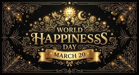 Free Happy World Happiness Day 2026 Greetings Image Download