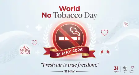 Happy World No Tobacco Day 2026 Wishes - Free World No Tobacco Day 2026 Download