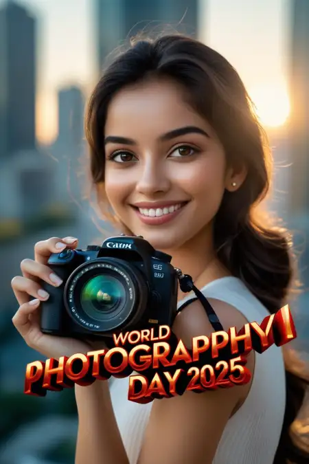 Happy World Photography Day 2025 Quotes In English - Free World Photography Day 2025 Download