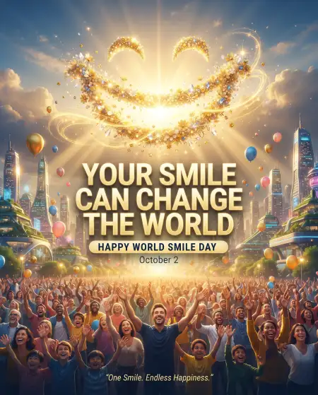 happy world smile day messages 2026 - Happy World Smile Day 2026