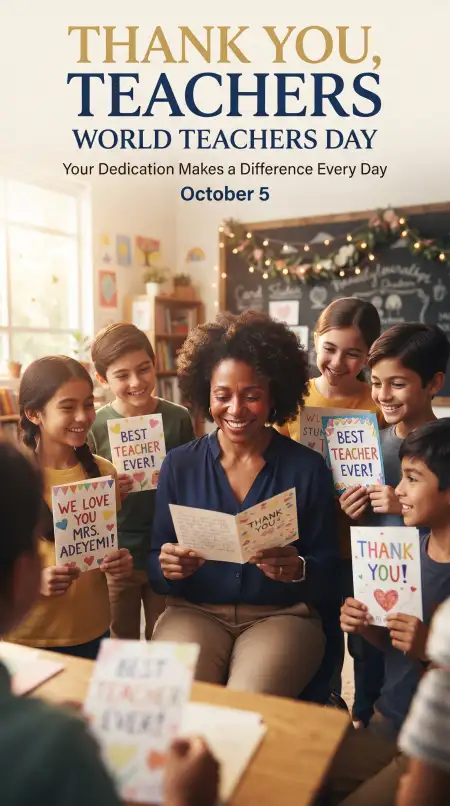 happy world teachers day 2026 greetings - World Teachers Day 2026