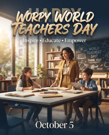 happy world teachers day whatsapp status 2026 - World Teachers Day 2026