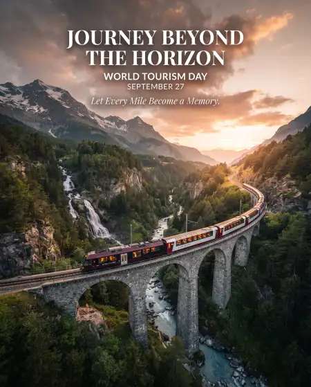 happy world tourism day images 2026 - World Graphics Day 2026