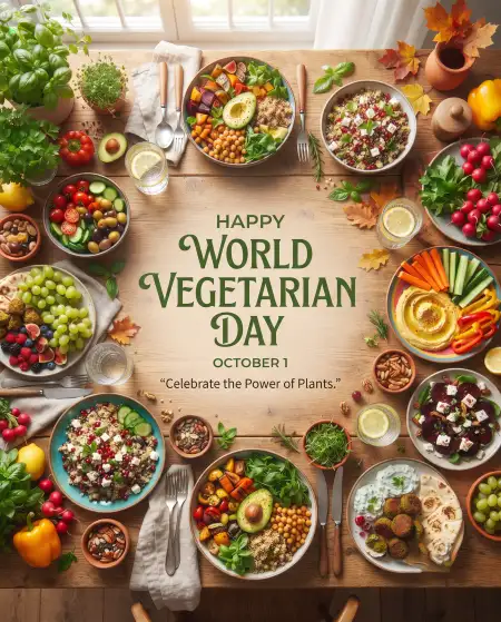 happy world vegetarian day 2026 quotes