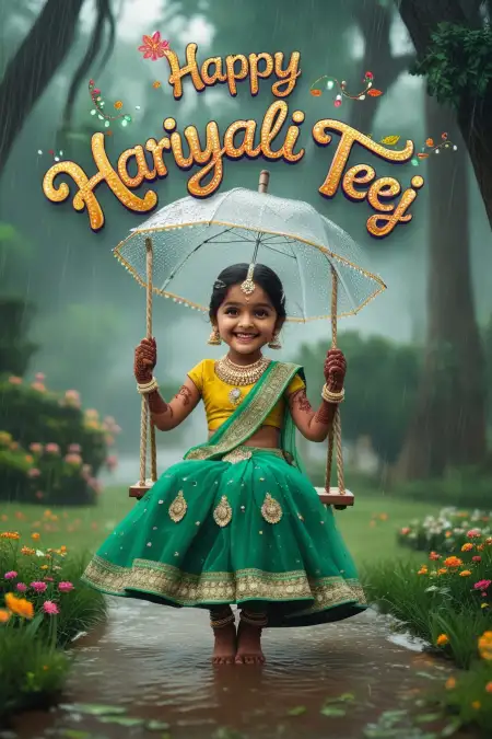 Free Hariyali Teej Women’s Festival Swing Images Background Image Download