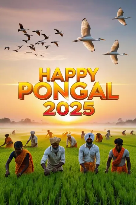 Hd Happy Pongal Greetings 2025 Wallpapers - Free Happy Pongal 2025 Download