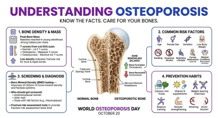 healthcare professional osteoporosis awareness poster