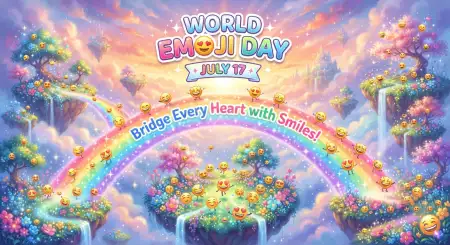 Heart Emojis For World Emoji Day - Free World Emoji Day 2026 Download