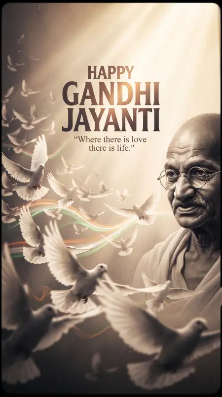 heart touching gandhi jayanti wishes 2026