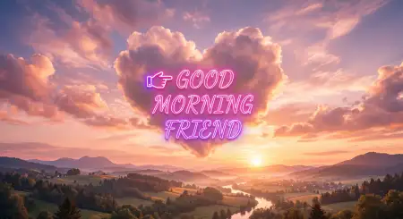 Heart Touching Good Morning Messages For Friends - Free Good Morning Friend Images With Quotes Download