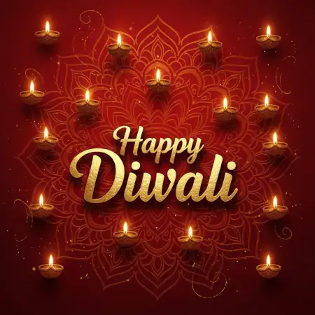 Heart Touching Happy Diwali Greetings 2025 - Free Happy Diwali 2025 Download
