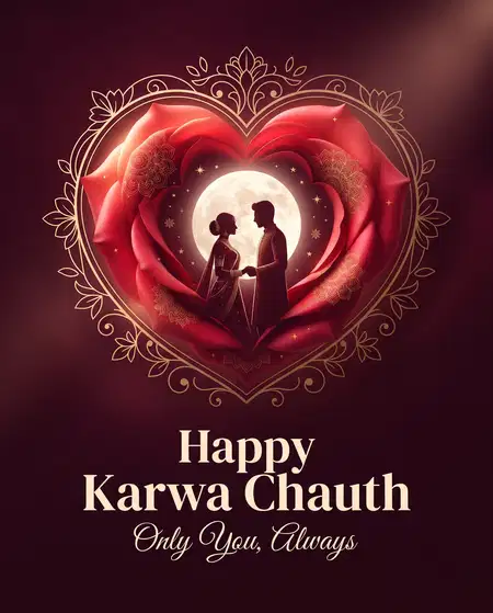 heart touching happy karwa chauth whatsapp wishes - Happy Karwa Chauth Wishes For Social Media