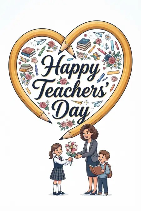 Heart Touching Happy Teachers Day Wishes For Whatsapp - Free Teachers Day Wishes Download