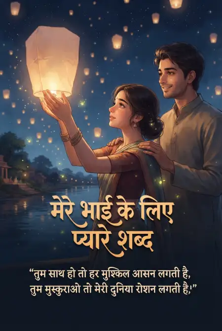 Heart Touching Raksha Bandhan Wishes For Sister In Hindi Creative Poster - Free Raksha Bandhan Ki Shubhkamnaye In Hindi Download