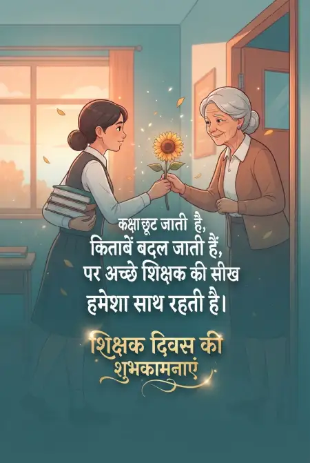 Heart Touching Teachers Day Wishes In Hindi - Free Teachers Day Wishes In Hindi Download
