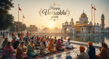 Heart Touching Vaisakhi 2026 Wishes Quotes - Free Happy Vaisakhi 2026 Download
