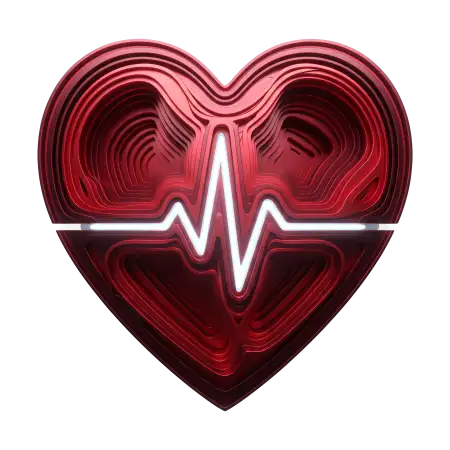 heartbeat heart png transparent