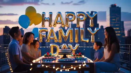 Heartfelt Happy Family Day Message - Free Happy Family Day Download