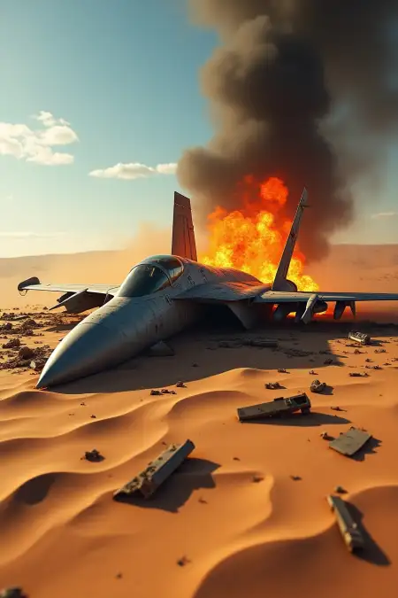 Helicopter Crash Scene Background Image - Free Background Download