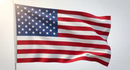 High Quality American Flag Wallpaper Background For Patriotic Poster Creation And Branding - Free Wall Background Download