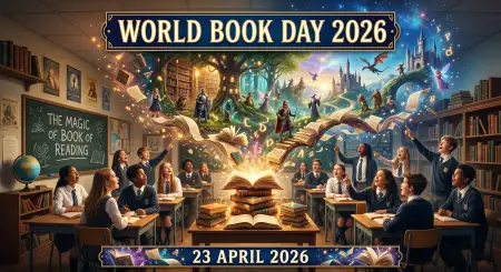 High Quality World Book Day 2026 Banner Design Background - Free World Book Day 2026 Download
