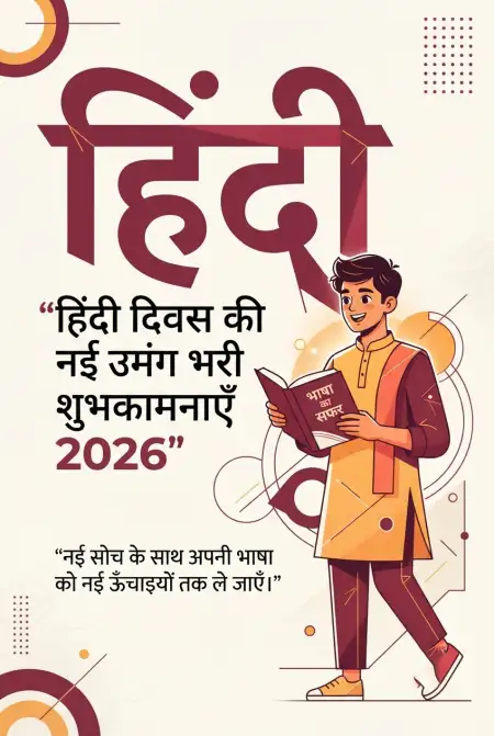 hindi diwas viral post in hindi 2026 - Happy Hindi Diwas Wishes 2026