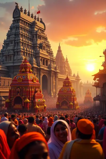 Historical Background Of Jagannath Rath Yatra - Free Jagannath Rath Yatra Background Download