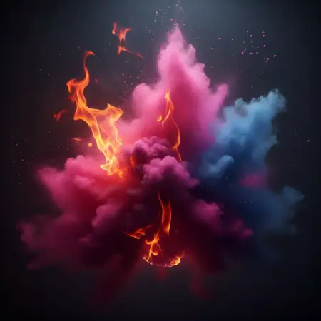 Free Holi Background With Warm Color Tones Background Image Download