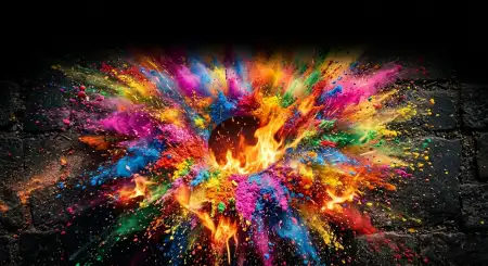 Holi Poster Background Festive Light Effect - Free Holi Poster Background Download