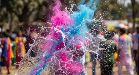 Holi Poster Background Free Stock Image - Free Holi Poster Background Download