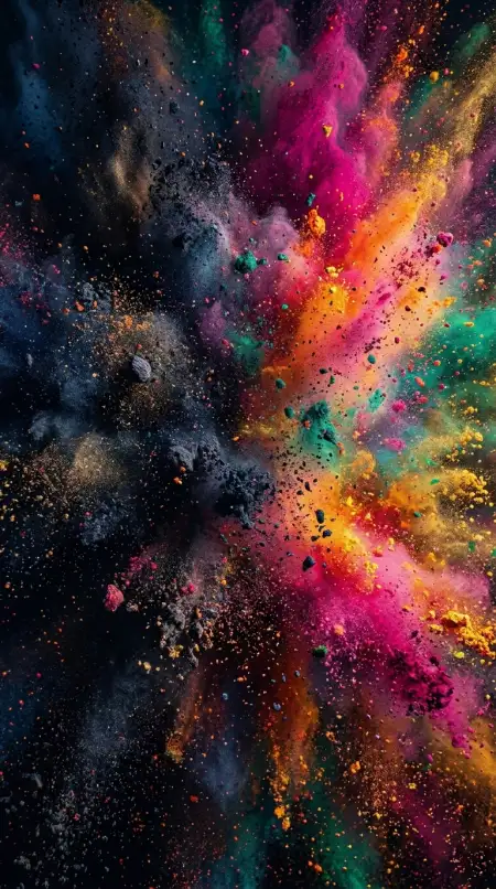 Holi Poster Background Premium Design Template - Free Holi Poster Background Download