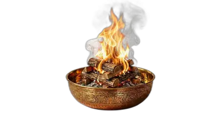 Holika Dahan Bonfire Cut Png Image - Free Holika Dahan Fire Png Download