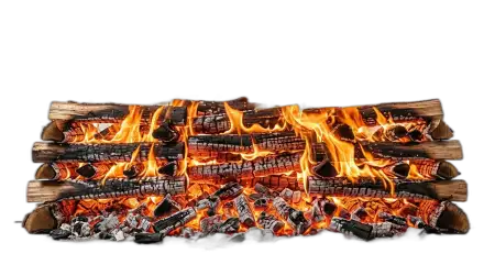 Holika Dahan Bonfire High Quality Png - Free Holika Dahan Fire Png Download