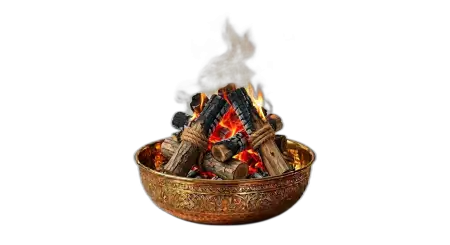 Holika Dahan Bonfire Png For Blog - Free Holika Dahan Fire Png Download