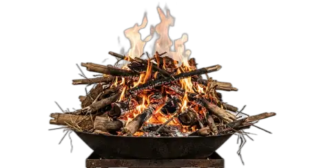 Holika Dahan Bonfire Stock Image Png - Free Holika Dahan Fire Png Download