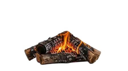 Holika Dahan Wood Burning Png - Free Holika Dahan Fire Png Download