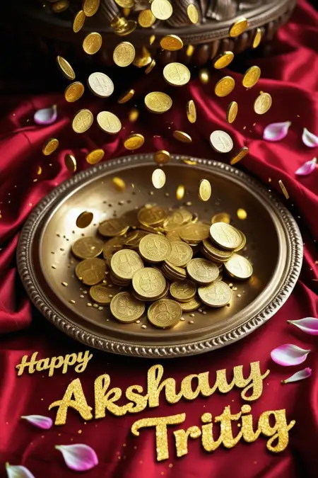 How To Design Akshaya Tritiya Invitation Card - Free Related Card Image