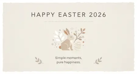 Free How To Write Happy Easter 2026 Wishes Image Download