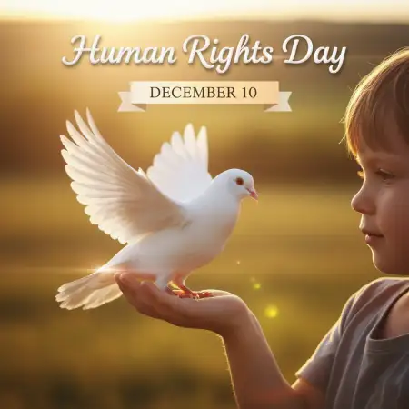 Free Human Rights Day Human Equality Sign Illustration Background Download