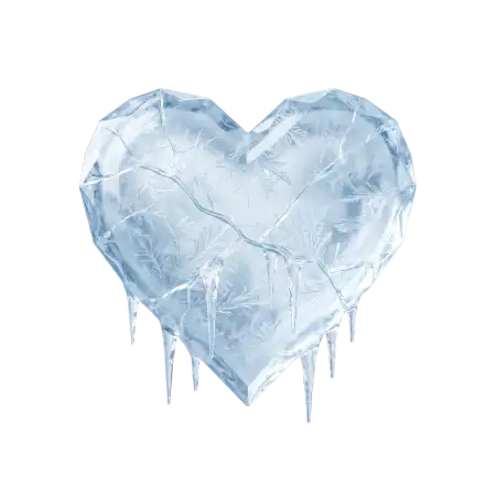 ice heart png transparent