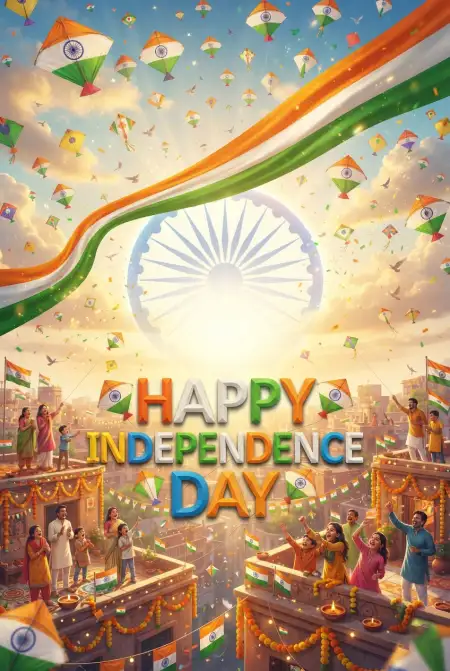 Independence Day 2026 Jai Hind Wishes - Free Indian Independence Day Wishes 2026 Download