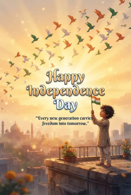 Free Independence Day Poster For School 2026 Image Download