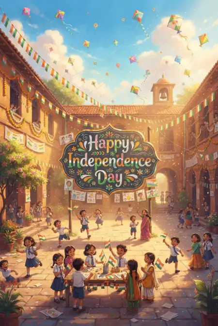 Free Independence Day School Event Poster 2026 Image Download