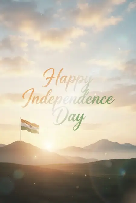 Free Independence Day Whatsapp Status Poster 2026 Image Download