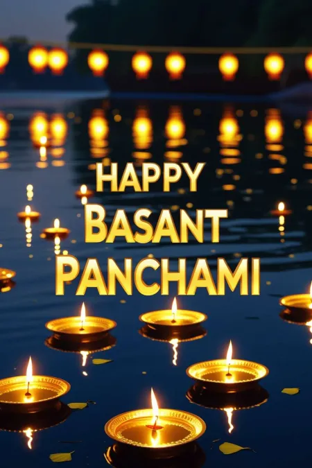 Indian Festival Yellow Decorative Backgrounds Basant Panchami - Free Background Download
